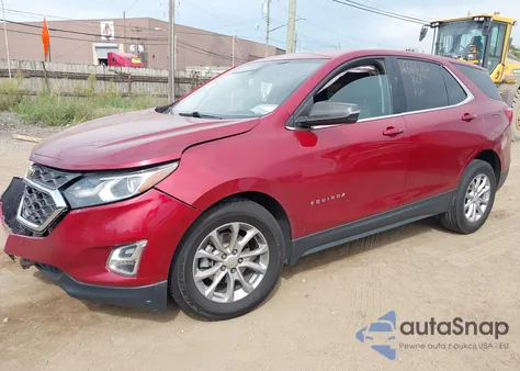 2018 Chevrolet Equinox Lt z USA, uszkodzony, nr VIN 2GNAXJEV2J6345752